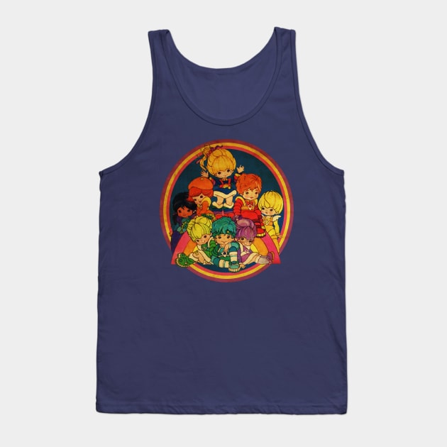 Rainbow Brite And Friend Vintage Tank Top by PENDLETON